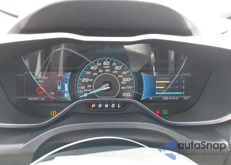 2015 Ford C-Max Hybrid Se из США, поврежденный, VIN 1FADP5AU9FL103975